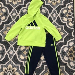 Adidas sweat suit